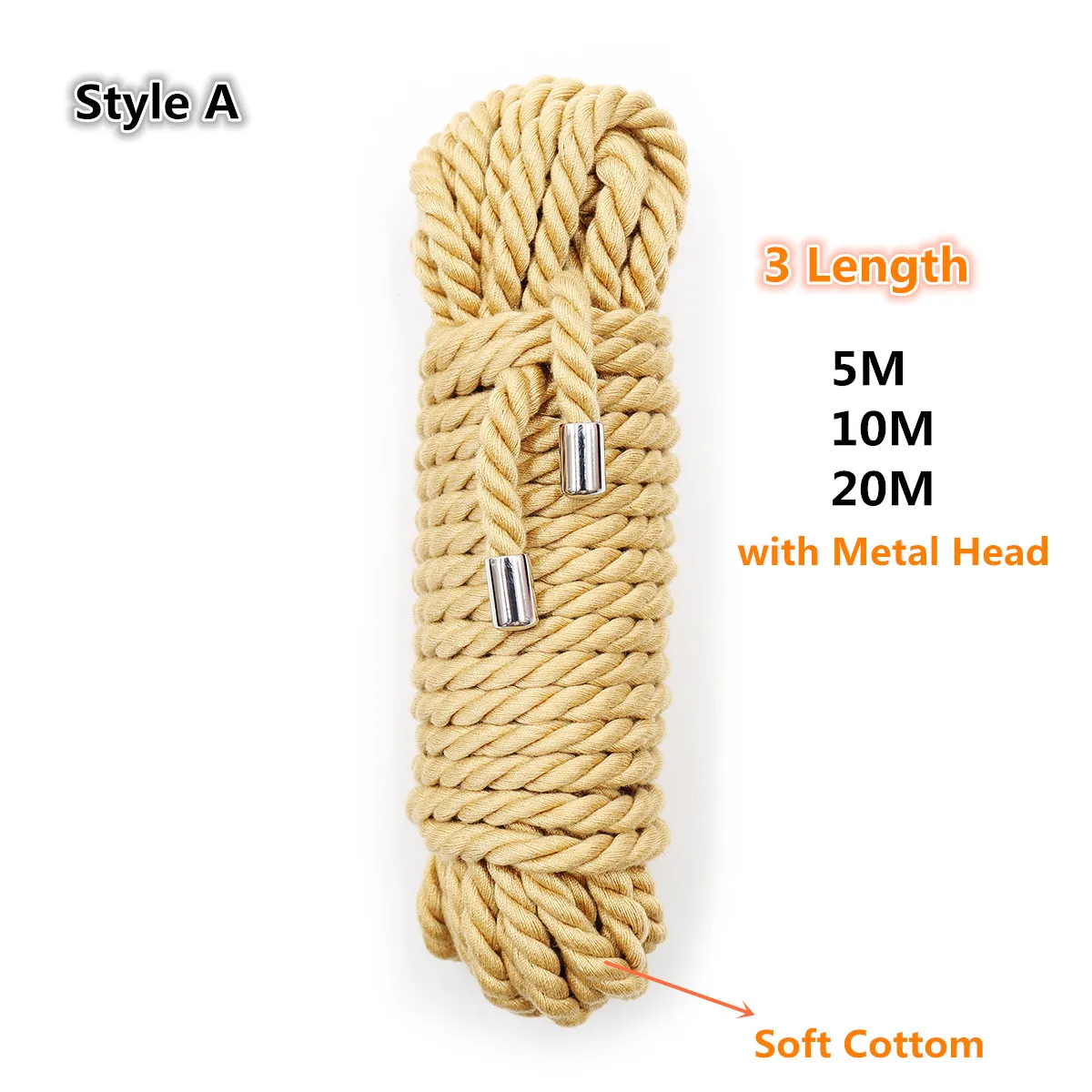 Shialso Bari-Corde de bondage pour hommes et femmes, accessoire de menottes, fétiche, amusant