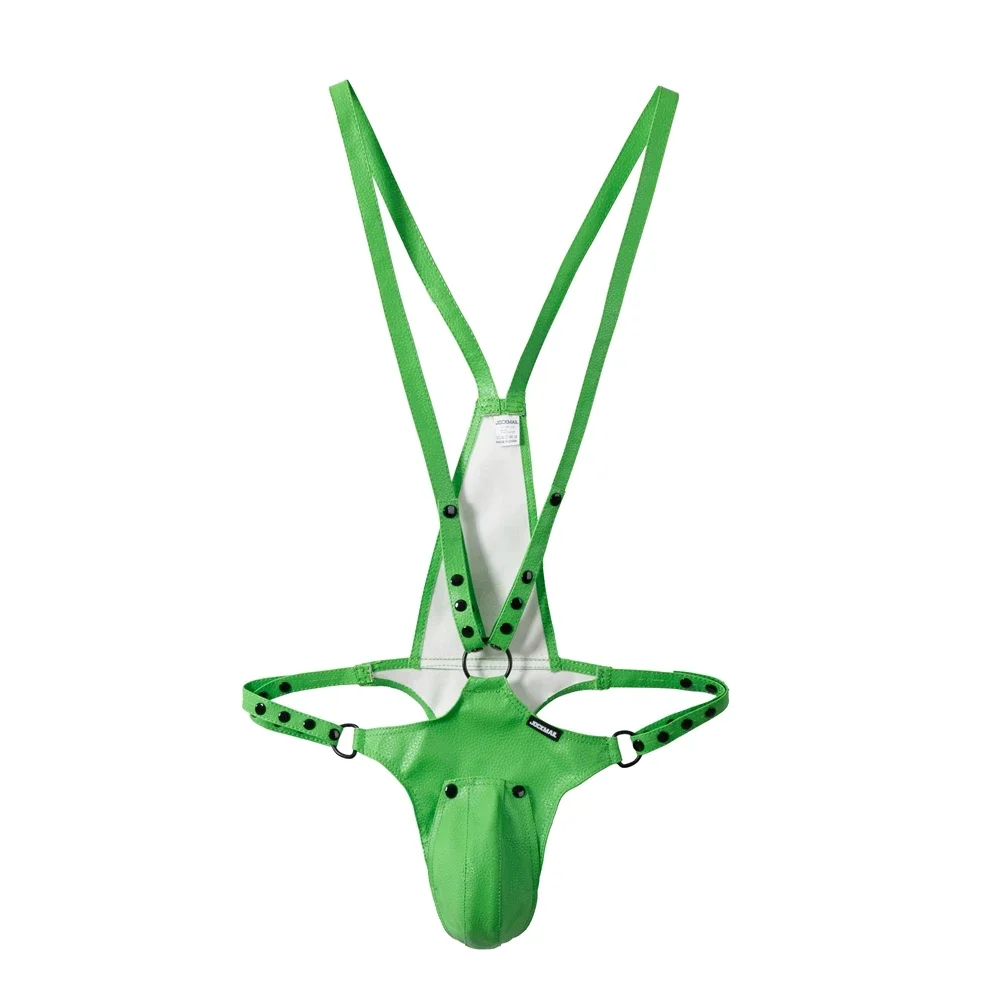Sous-vêtements Jockstrap pour hommes, lingerie sexy, costume de batterie de poitrine SFP, jock une pièce avec perfecCodpiece, gros renflement, taille réglable