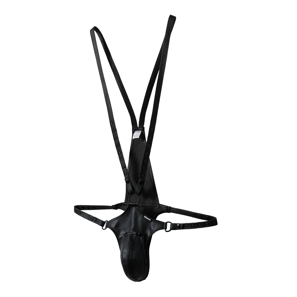 Sous-vêtements Jockstrap pour hommes, lingerie sexy, costume de batterie de poitrine SFP, jock une pièce avec perfecCodpiece, gros renflement, taille réglable