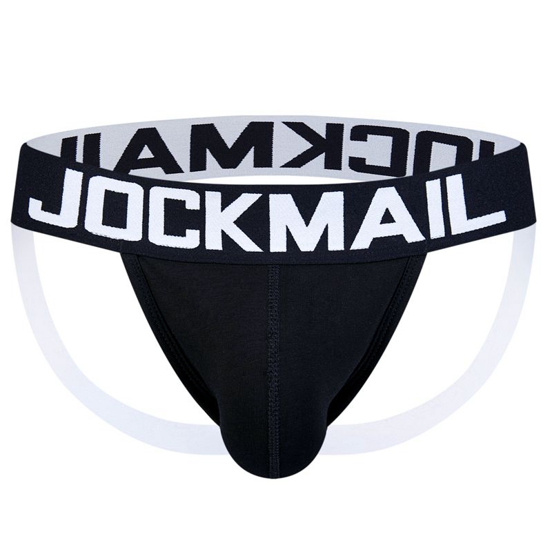 Jockstrap sexy pour hommes, sous-vêtements en coton, sangle, slip, soutien athlétique, taille basse, respirant, tanga, bikini, string, gay