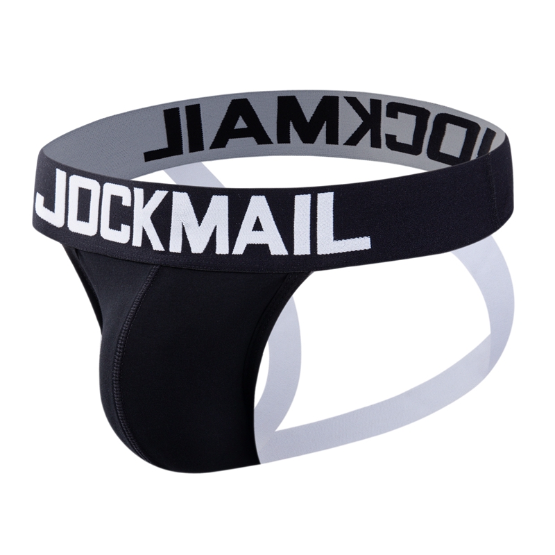 Jockstrap sexy pour hommes, sous-vêtements en coton, sangle, slip, soutien athlétique, taille basse, respirant, tanga, bikini, string, gay