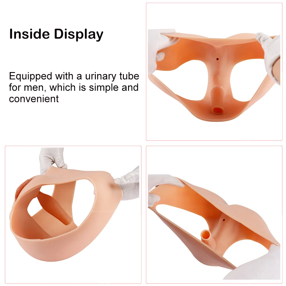 Culotte Cosplay Réaliste en Silicone avec Faux Vagin, pour Travesti, Transgenre, Transexuelle, Drag Queen, Sissy, Vagin Artificiel Culotte Cosplay Réaliste en Silicone avec Faux Vagin, pour Travesti, Transgenre, Transexuelle, Drag Queen, Sissy, Vagin Artificiel