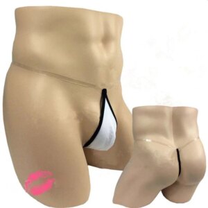 String en forme de larme invisible sans couture pour hommes, Micro Bikini G Strings, Strings en poudre, Culottes chaudes, Sous-vêtements sexy pour gay, Jockstrap, Lingerie 7.0
