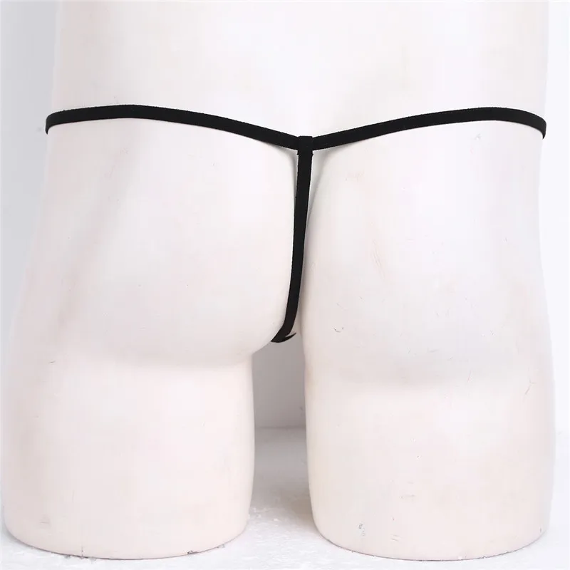 MSemis-Culotte en cuir verni pour hommes, sous-vêtements en string, string à bout ouvert, culotte gay pour hommes avec trous pour pénis, nouvelle lingerie sexy, également