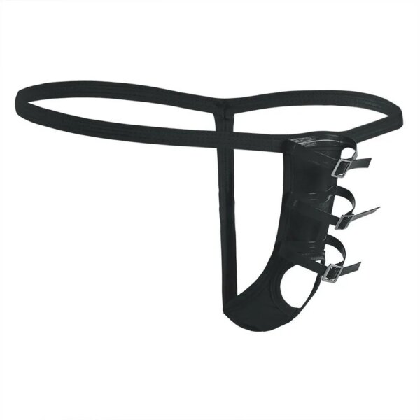 Jockstrap Sexy Strings pour hommes, sous-vêtements gay, string G, Cockring, doux 7.0, lingerie sexuelle, trou pour pénis, bikini slip