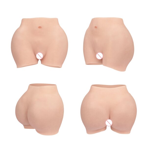 KUMI00-8TH GEN-Culotte vaginale réaliste en silicone sans huile pour homme, sous-vêtement Él, fausses fesses, transgenre – Image 3