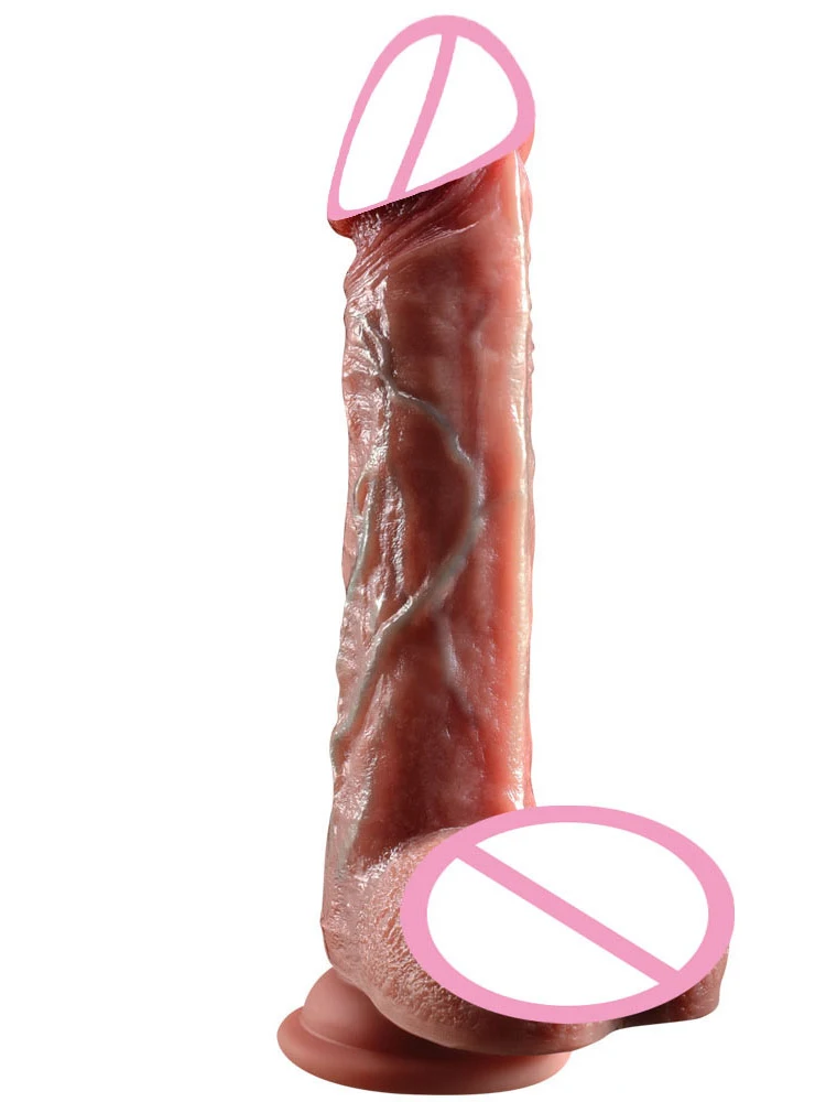 Push Dildo Big Penis Soft DilToys pour femmes, jouets sexuels éducatifs, fausse bite en silicone réaliste, masturbation féminine, ventouse anale