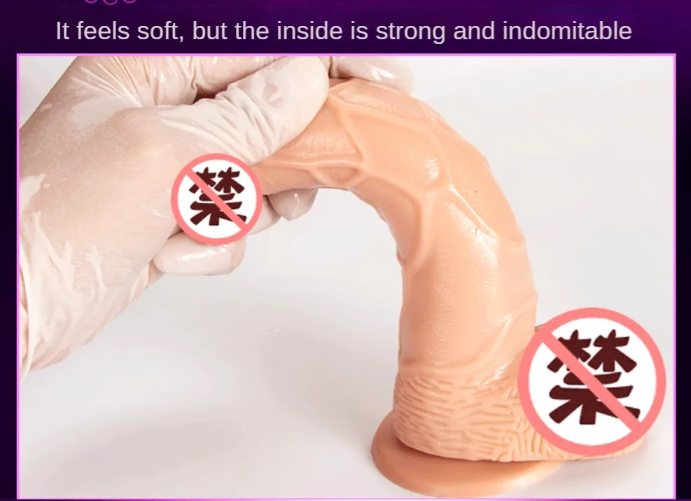 Gode Réaliste avec Ventouse pour Femme, Grand Pénis pour Sexe Anal, Jouet Sexuel Masturbateur pour Adulte, Produit de Masturbation