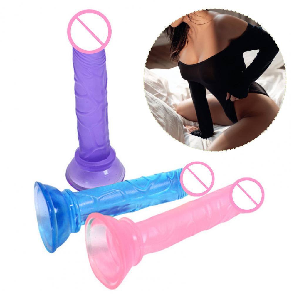 Godemiché en silicone pour femme, masturbateur Anal réaliste, godemiché, vibrateur de pénis, point G, plug anal pour lesbiennes