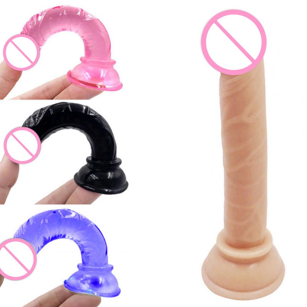 Godemiché en silicone pour femme, masturbateur Anal réaliste, godemiché, vibrateur de pénis, point G, plug anal pour lesbiennes