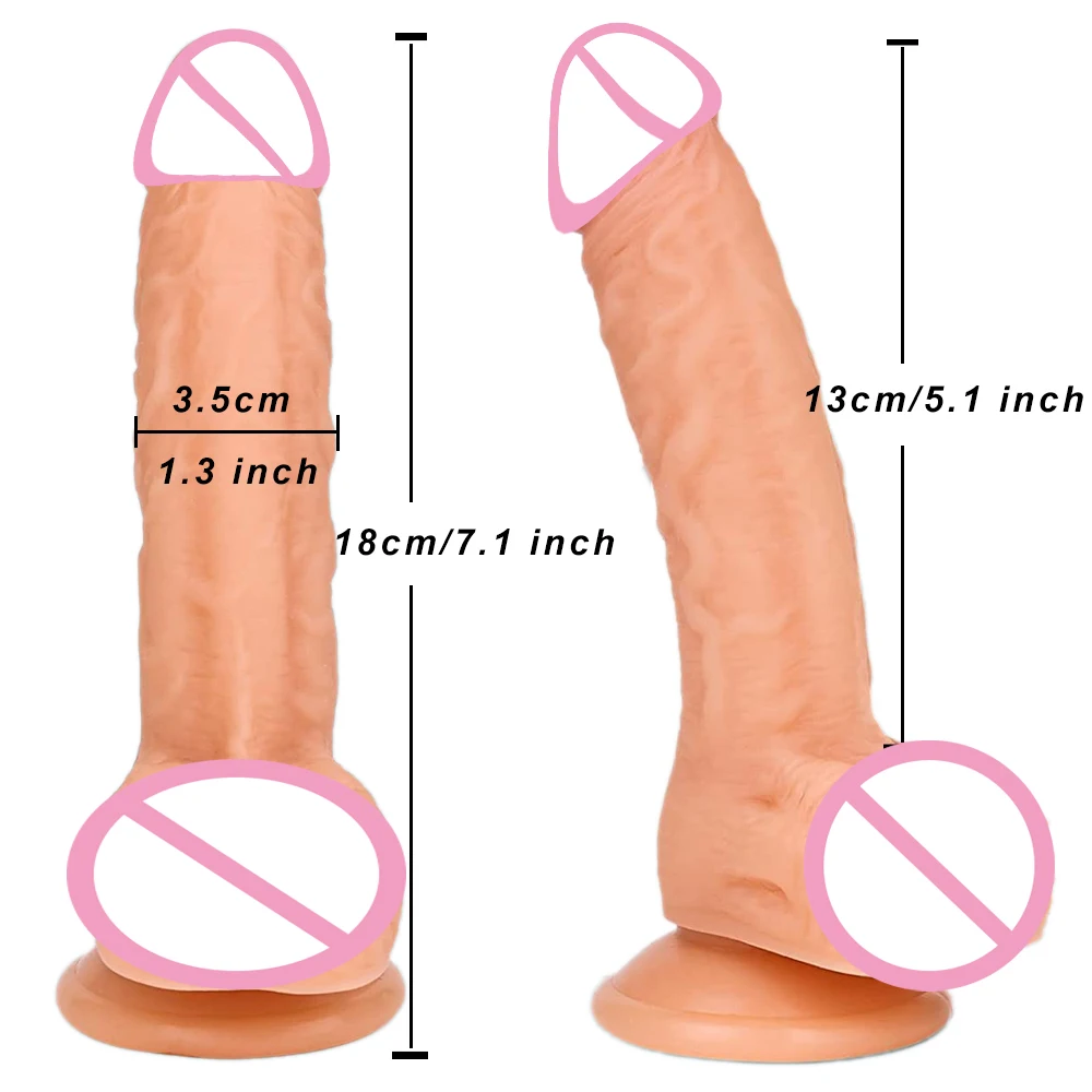 Gode Noir Réaliste de 7 Pouces pour Femme, Petit Pénis avec Ventouse, Bite pour Vagin, Point G, Anal, Jouets Sexuels
