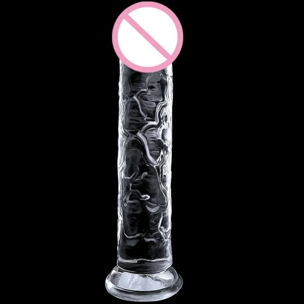 JIUUY-Gode réaliste avec ventouse pour homme et femme, énorme MSI, fausse bite, gros pénis, jouets sexuels éducatifs, plug anal, adulte 7.0 – Image 6