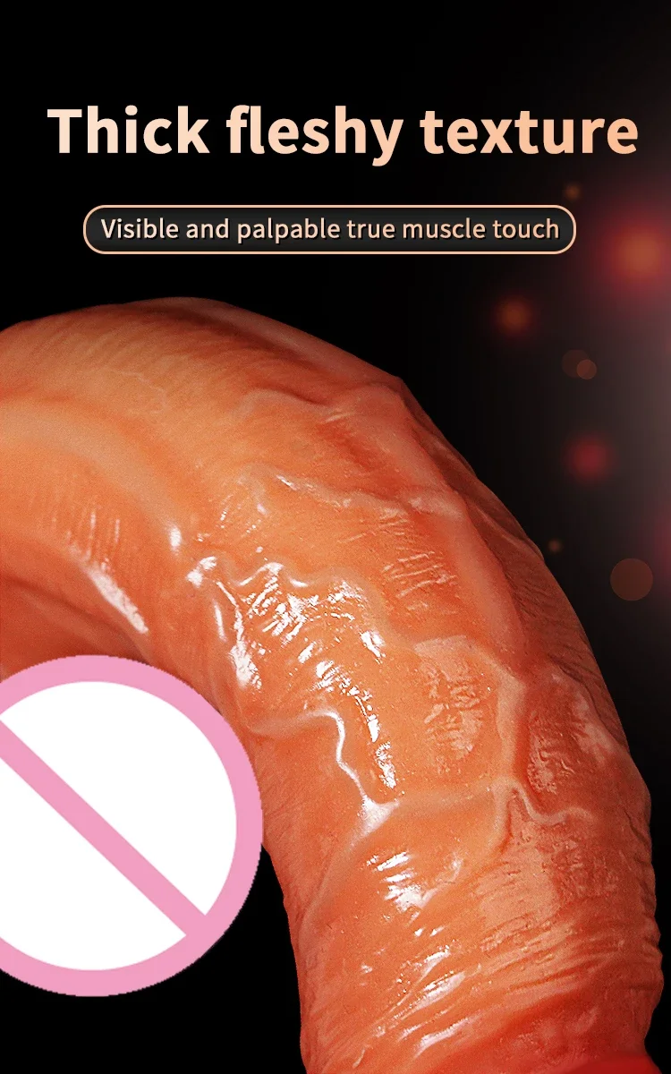 JIUUY-Gode réaliste avec ventouse pour homme et femme, énorme MSI, fausse bite, gros pénis, jouets sexuels éducatifs, plug anal, adulte 7.0
