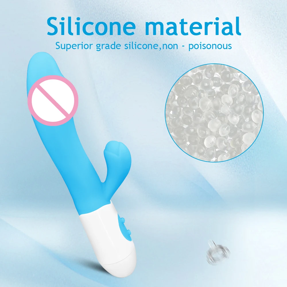 Vibromasseur gode pour femme, vibromasseur point G, stimulateur clitoridien, baguette vibrante, vibromasseurs lapin 10 modes, jouet sexuel adulte pour homme et femme