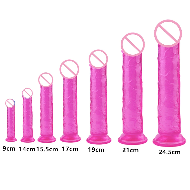 Gros gode ventouse pour femme, jouets sexuels anaux, clitori doux, vagin, mastjaune, pénis, bite, MSI, rose, bon marché, taille 8, 7.0