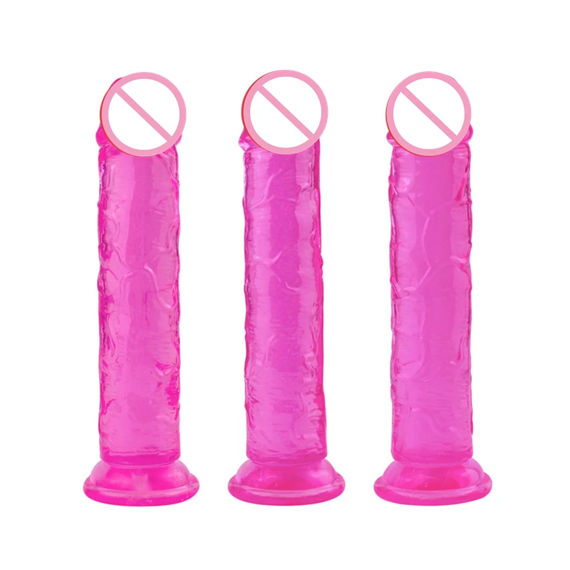 Gros gode ventouse pour femme, jouets sexuels anaux, clitori doux, vagin, mastjaune, pénis, bite, MSI, rose, bon marché, taille 8, 7.0