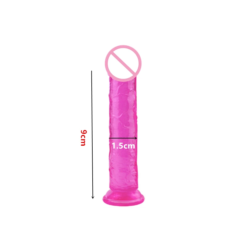 Gros gode ventouse pour femme, jouets sexuels anaux, clitori doux, vagin, mastjaune, pénis, bite, MSI, rose, bon marché, taille 8, 7.0