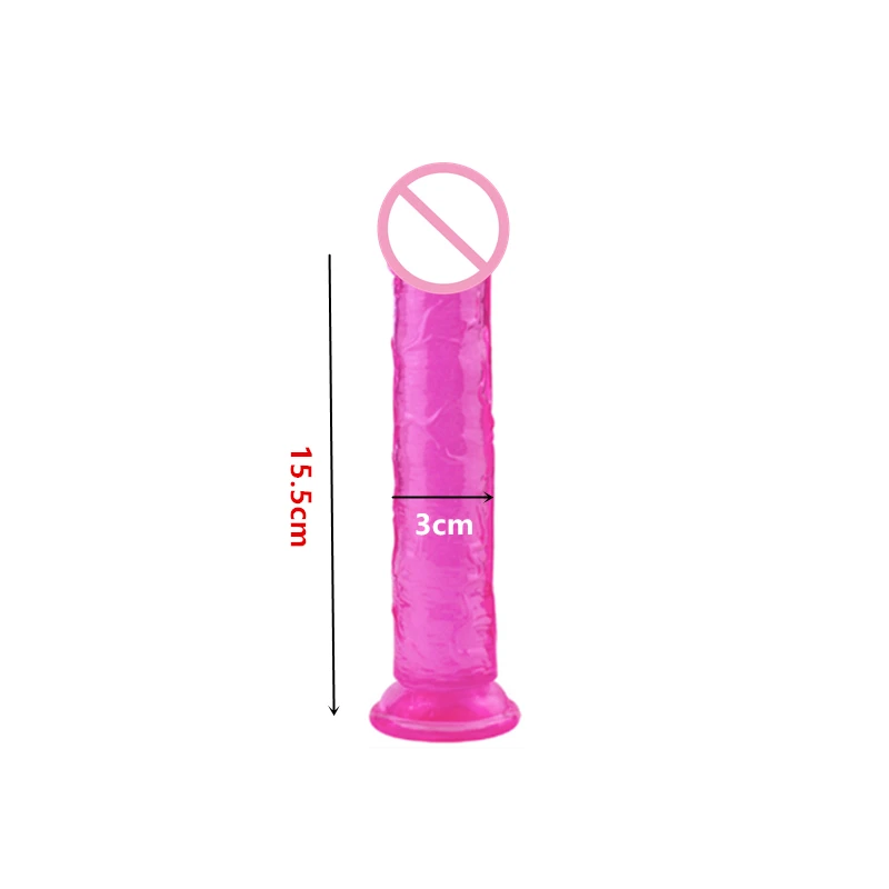 Gros gode ventouse pour femme, jouets sexuels anaux, clitori doux, vagin, mastjaune, pénis, bite, MSI, rose, bon marché, taille 8, 7.0