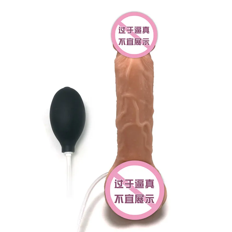 SLaura-Gode éjaculant réaliste pour femme, ventouse de bain, gode souple, masseur de vagin anal et de point G, jeu de prostate, éducatif
