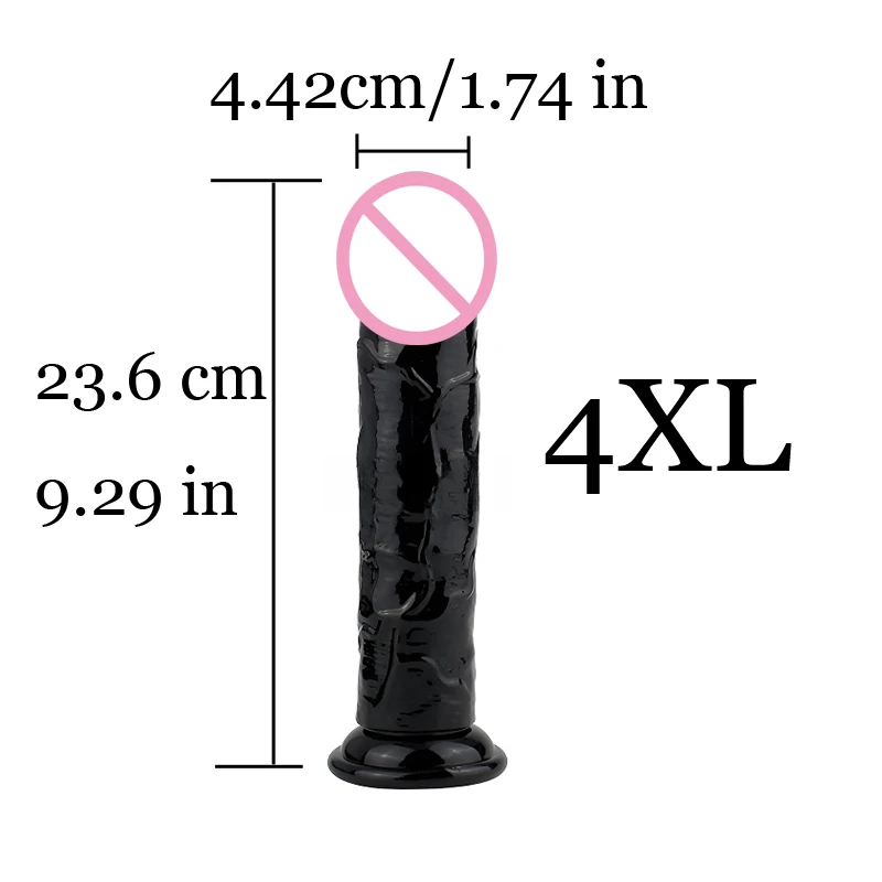 4XL Black