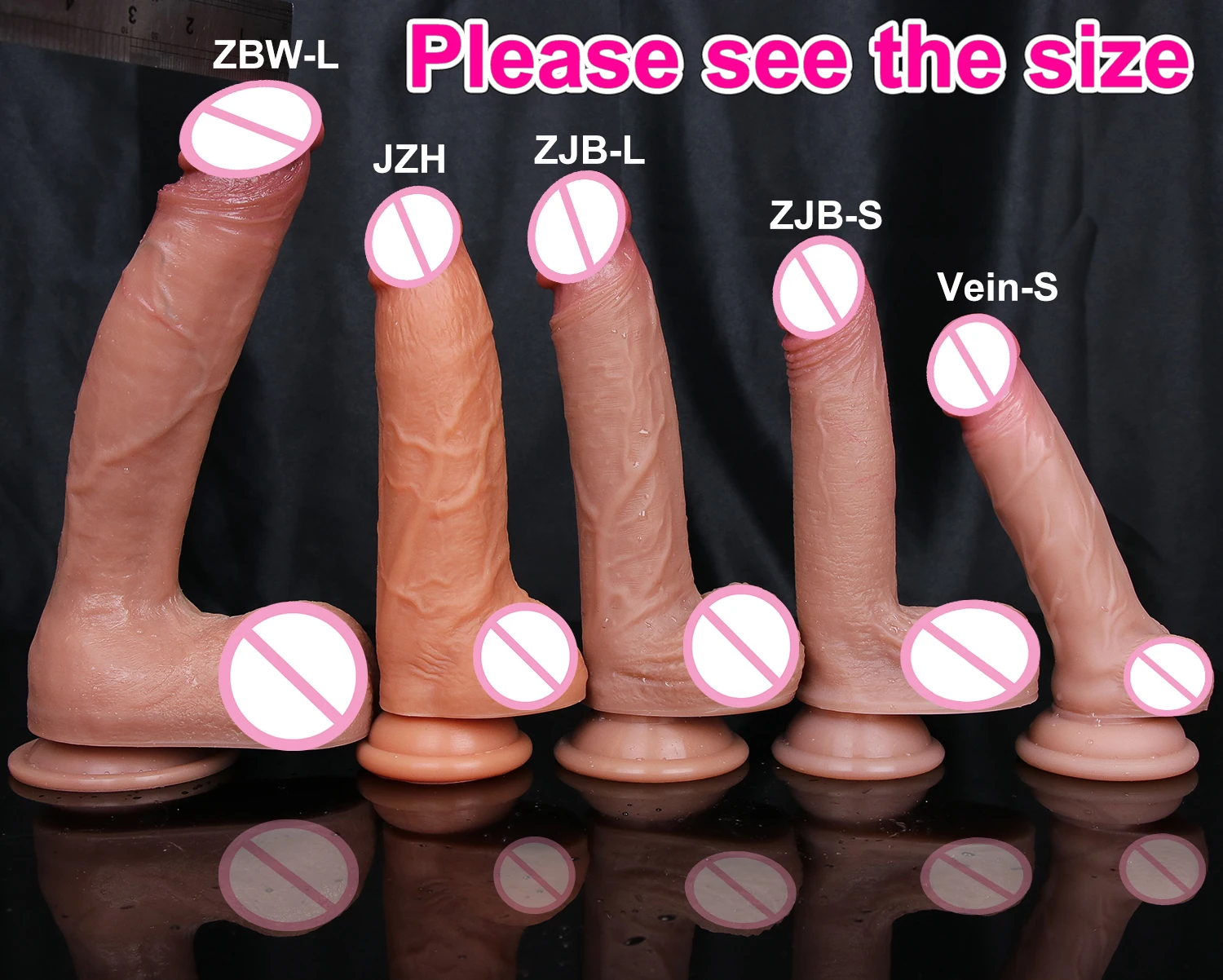 Super Réaliste Peau Silicone Gros Gode Vraies Veines Ventouse Sex shop Cock Mâle DoubleRubber Pénis Artificiel Dick Étanche Sex Toys pour Femmes Homme
