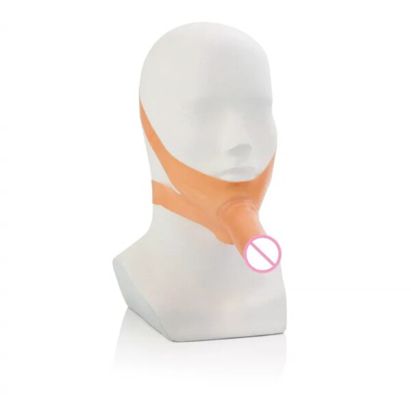 Faux gode en silicone avec sangle réaliste pour couple, point sensible, extension de pénis anal, jouet sexuel masculin lesbien gay pour femme – Image 5