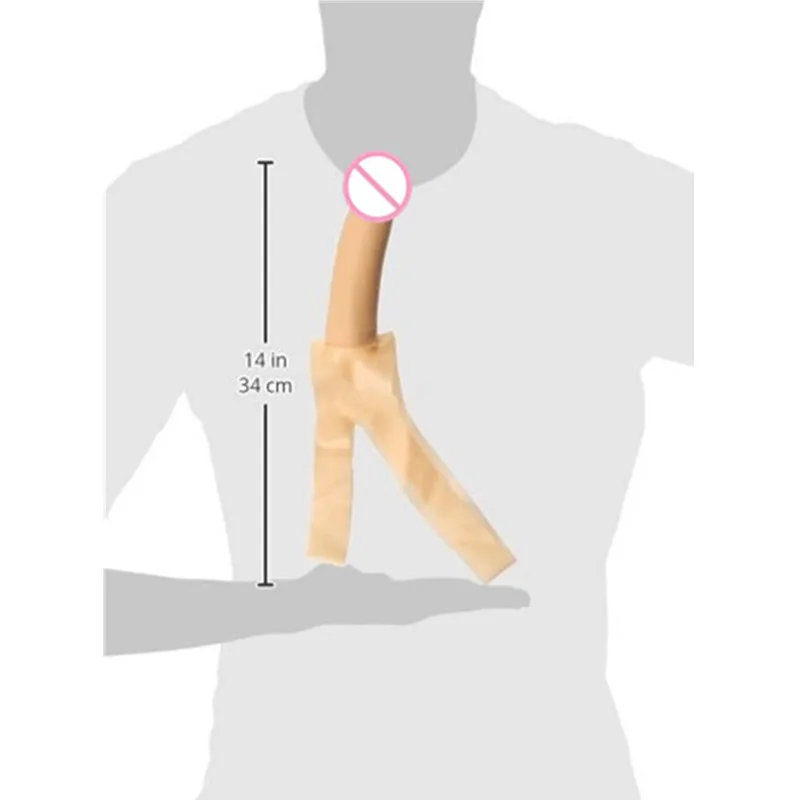 Faux gode en silicone avec sangle réaliste pour couple, point sensible, extension de pénis anal, jouet sexuel masculin lesbien gay pour femme