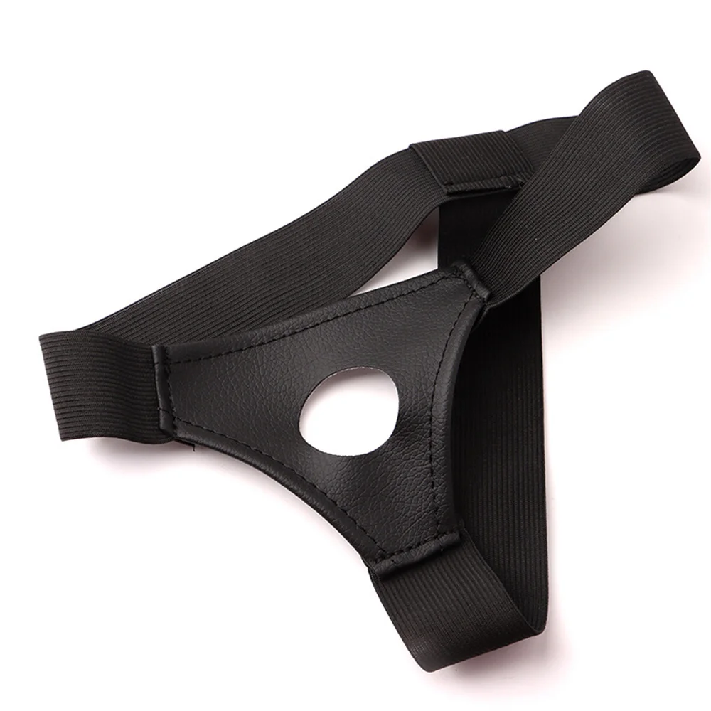 Culotte gode à sangle pour hommes et femmes, pénis creux portable, manches allongées, ceinture SFP, jouets sexuels