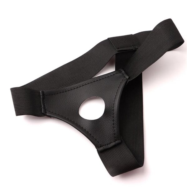 Culotte gode à sangle pour hommes et femmes, pénis creux portable, manches allongées, ceinture SFP, jouets sexuels – Image 3
