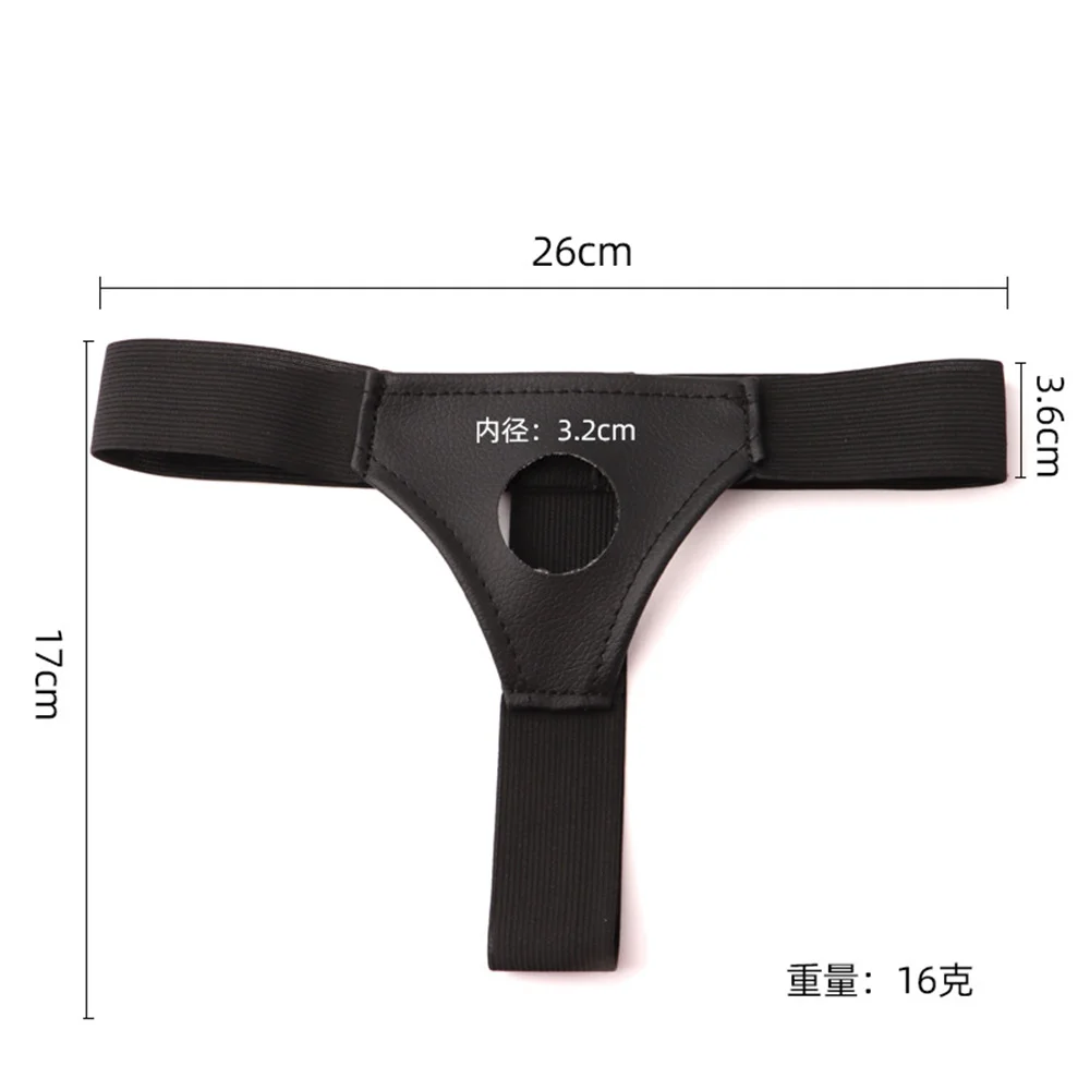 Culotte gode à sangle pour hommes et femmes, pénis creux portable, manches allongées, ceinture SFP, jouets sexuels