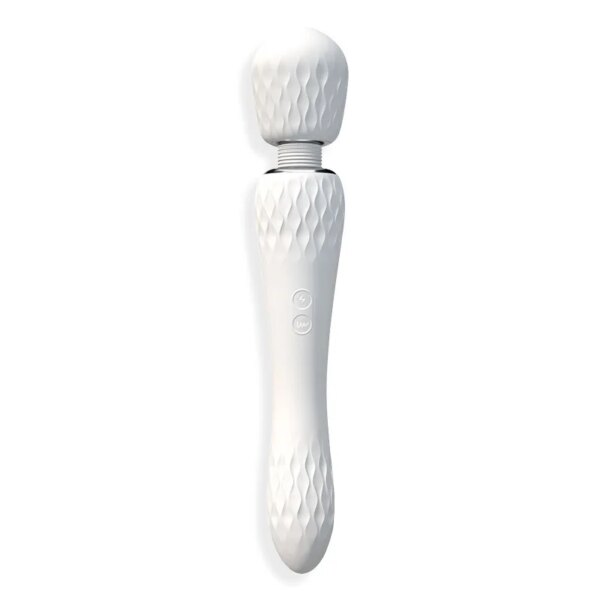 Vibromasseur à double tête pour femme, jouets sexy, masseur AV Magic Wand, gros vibromasseur, jouets sexuels orgasmiques pour adultes de 18 ans et plus – Image 5