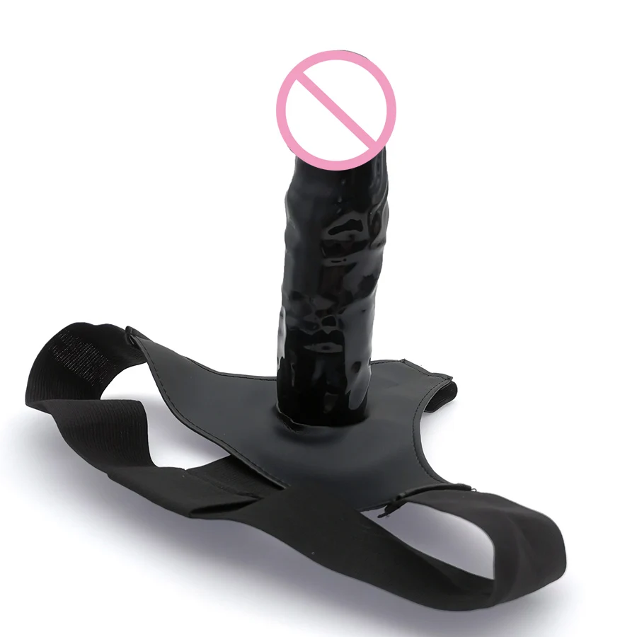 Culotte gode à sangle pour hommes et femmes, pénis creux portable, manches allongées, ceinture SFP, jouets sexuels pour gay