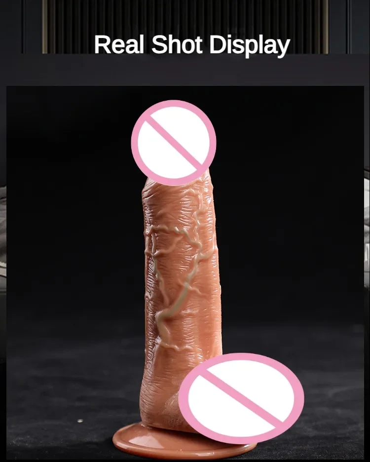 Jouets sexuels Big Dick pour femmes, gode de confort de dureté, jouet sexuel adulte, pénis TPE, gode réaliste éducatif pour femmes, 18 Jouets sexuels Big Dick pour femmes, gode de confort de dureté, jouet sexuel adulte, pénis TPE, gode réaliste éducatif pour femmes, 18
