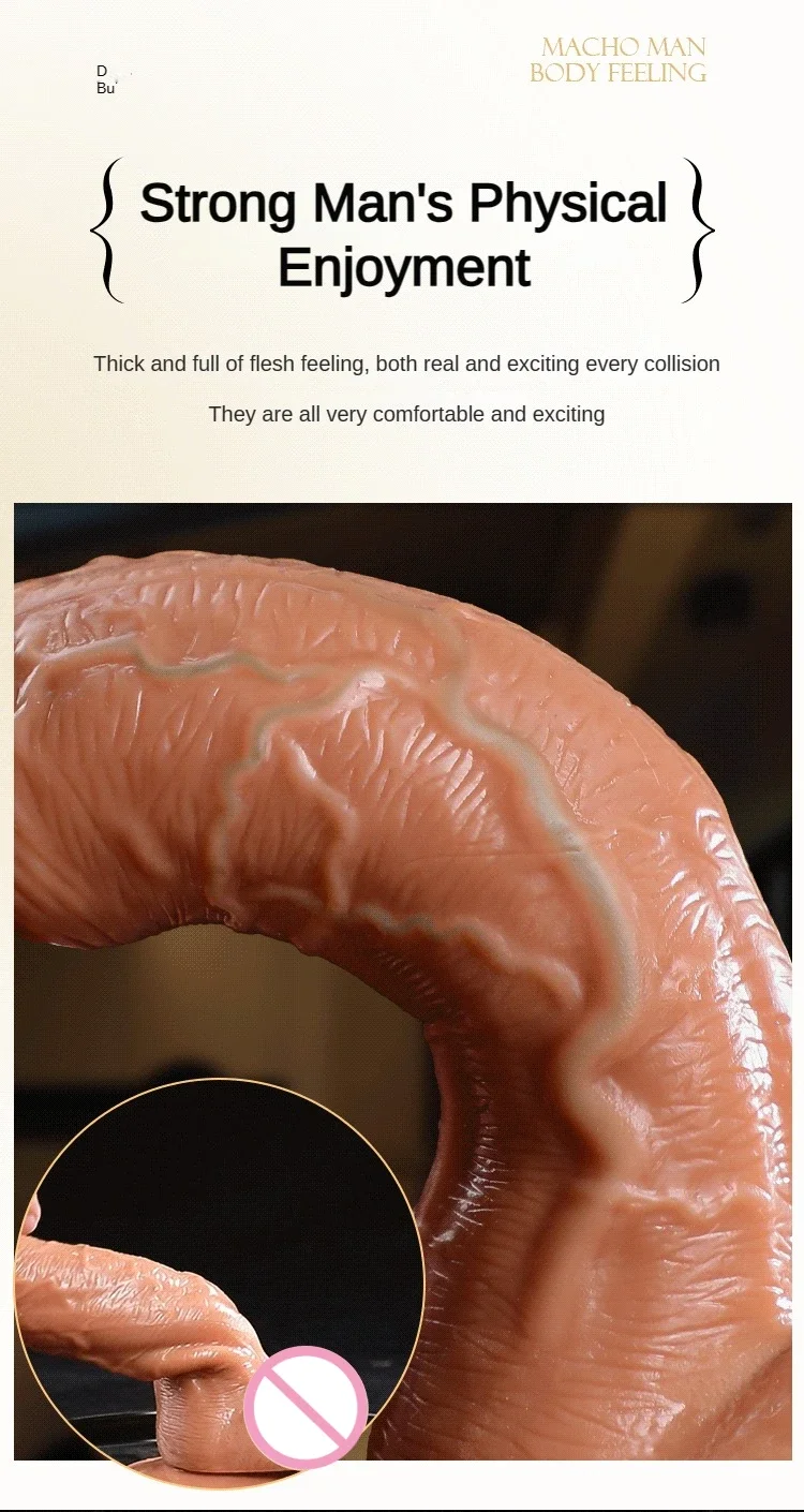 Jouets sexuels Big Dick pour femmes, gode de confort de dureté, jouet sexuel adulte, pénis TPE, gode réaliste éducatif pour femmes, 18 Jouets sexuels Big Dick pour femmes, gode de confort de dureté, jouet sexuel adulte, pénis TPE, gode réaliste éducatif pour femmes, 18