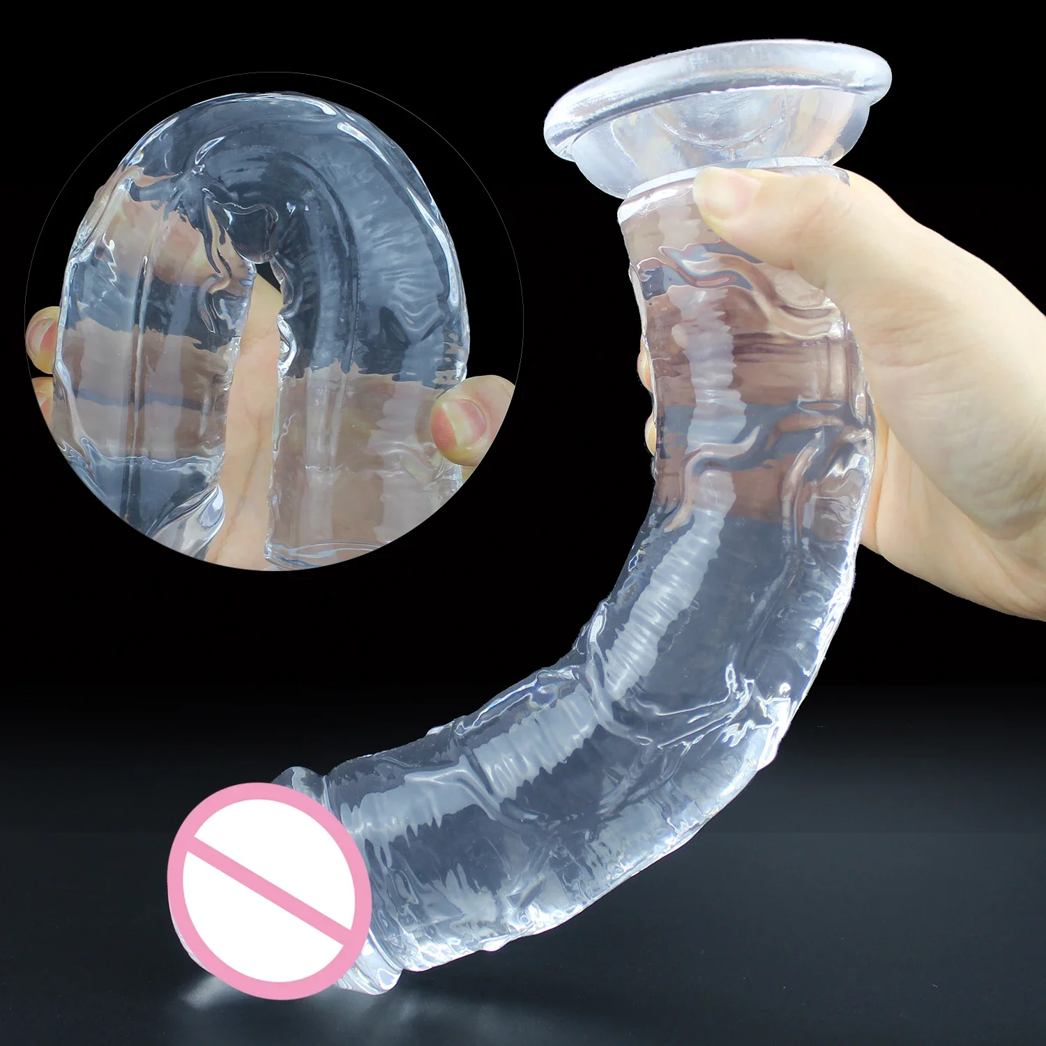 Gros gode en MSI réaliste pour femme, jouets sexuels anaux, clitoris doux gay, masturbateurs vaginaux, ventouse de pénis, bite, pas cher, 6, 7.0