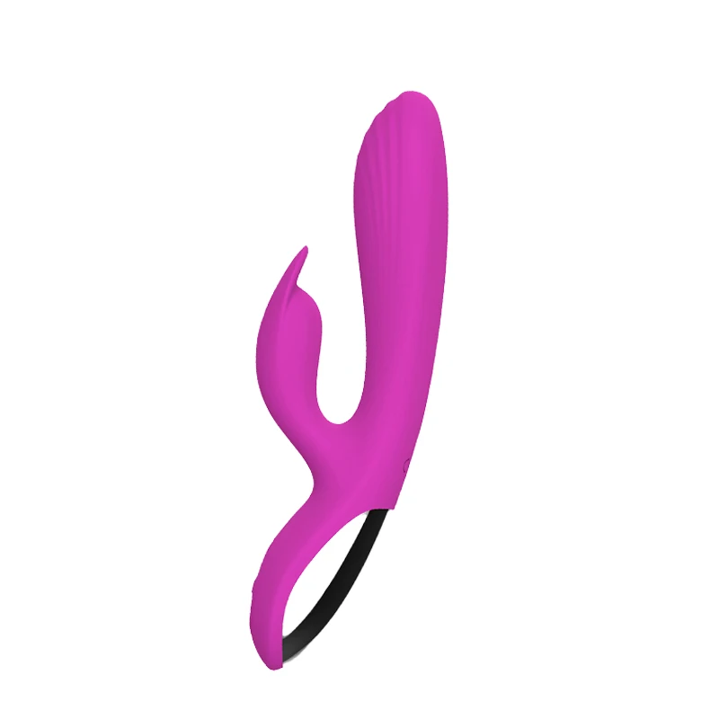 Vibromasseur point G lapin pour femme, clitoris, continents, touristes, stimulateur vaginal, masseur vaginal, mastjaune, gode pour adulte, jouets sexy, 2 en 1