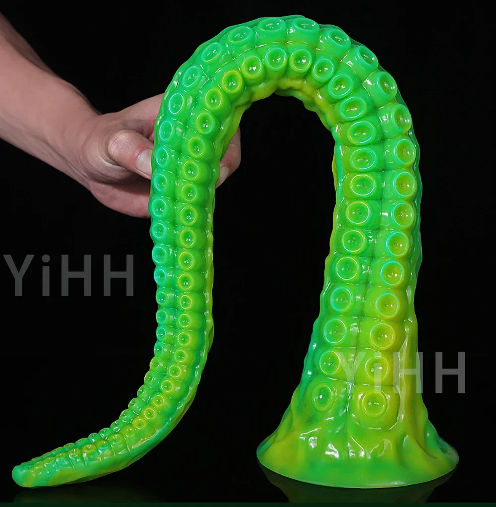 Plug anal long en silicone avec ventouse, gode tentacule, gros jouets sexuels anaux, massage vaginal progressif, pénis Plug anal long en silicone avec ventouse, gode tentacule, gros jouets sexuels anaux, massage vaginal progressif, pénis
