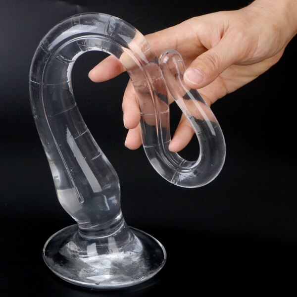 Jouets vaginaux pour femmes et hommes, plug anal, dilatateur de fesses, pénis animal Él, masturbateur féminin, fouets sexuels, long dilatateur, 30-60cm – Image 2