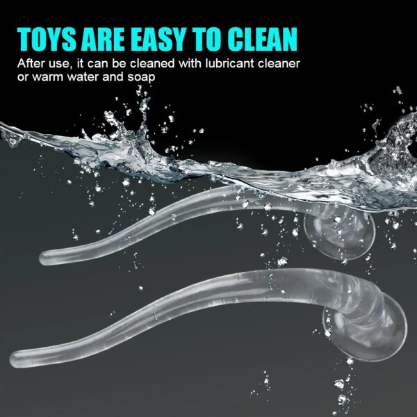 Jouets vaginaux pour femmes et hommes, plug anal, dilatateur de fesses, pénis animal Él, masturbateur féminin, fouets sexuels, long dilatateur, 30-60cm – Image 6