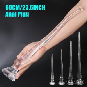 Jouets vaginaux pour femmes et hommes, plug anal, dilatateur de fesses, pénis animal Él, masturbateur féminin, fouets sexuels, long dilatateur, 30-60cm