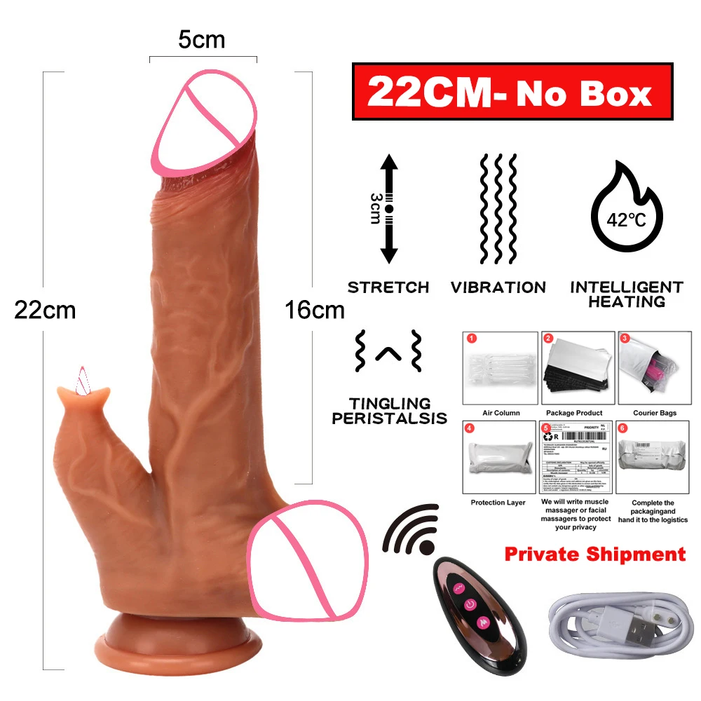 22CM-Tongue Dildo