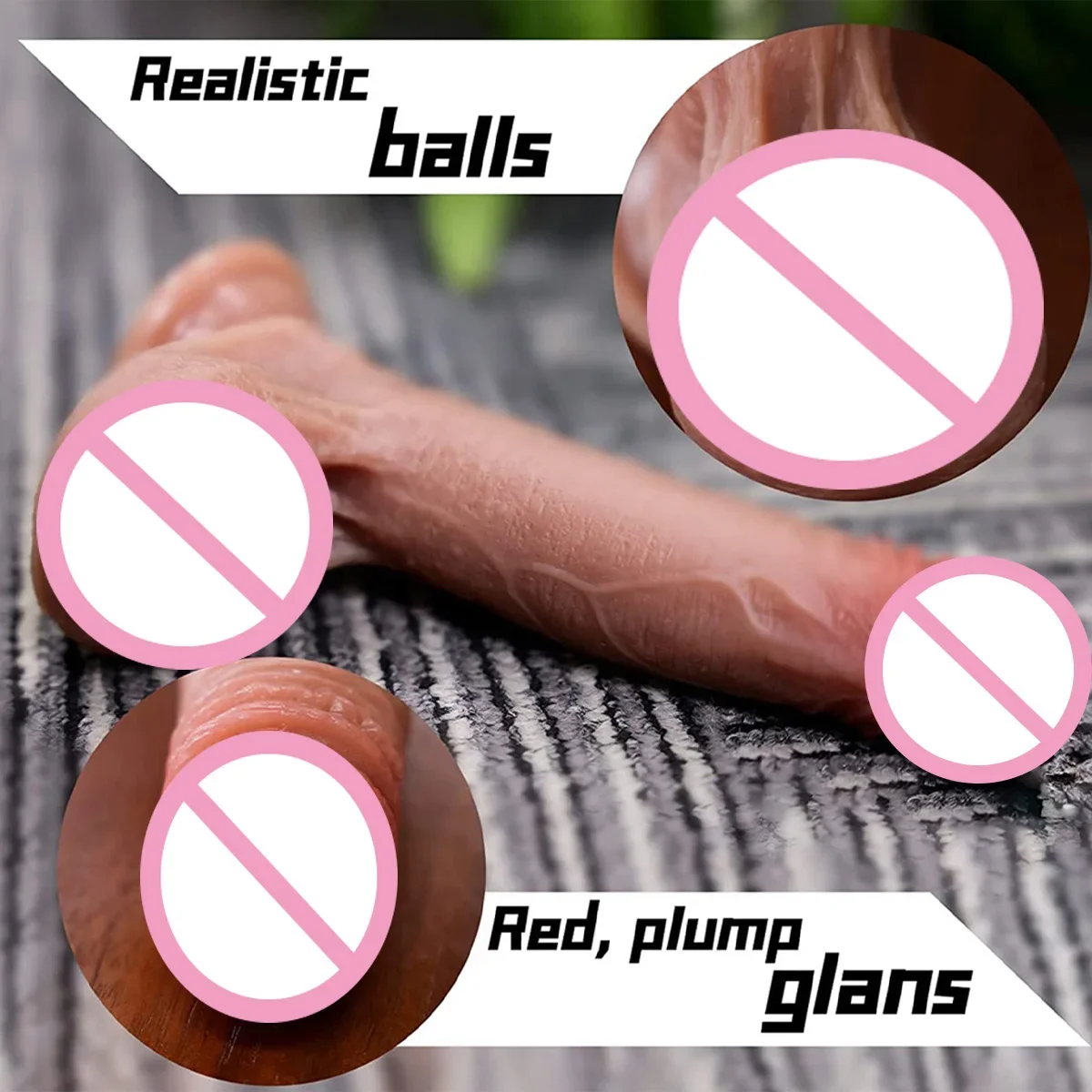 Godemiché Réaliste en Silicone Souple avec Ventouse pour Femme, Jouet Sexuel, Pénis, Fausse Bite, 7 Pouces, sexy adult, anal man, plugs anul masturbateur, sextoy homme, jouet adulte sexey shopping homme, vagin penis