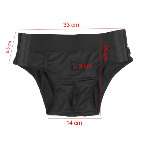 IKOKY-Culotte à bretelles avec anneaux toriques pour femmes lesbiennes, jouets sexuels portables, gode à sangle, pantalon réglable, Ultra élastique, Sex Shop – Image 2