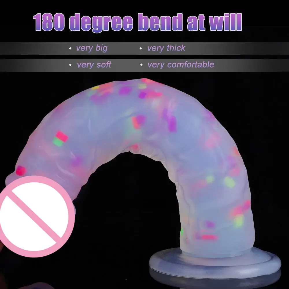 Gros gode en silicone souple à double couche pour hommes et femmes, fausse longue bite réaliste, pénis, plug anal, jouets sexuels pour adultes, masseur vaginal et anal