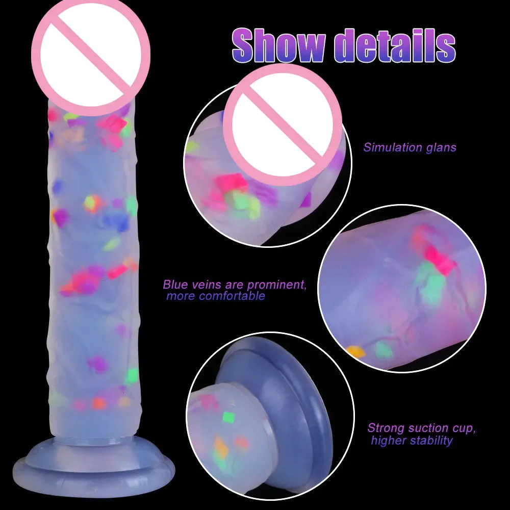 Gros gode en silicone souple à double couche pour hommes et femmes, fausse longue bite réaliste, pénis, plug anal, jouets sexuels pour adultes, masseur vaginal et anal