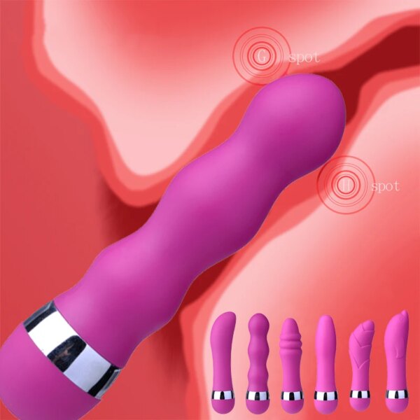 Vibromasseur multi-vitesse pour femme, gode, point G, vagin, clitoris, plug anal, pénis, jouet sext pour couples adultes de 18 ans, 7,0 produits – Image 2