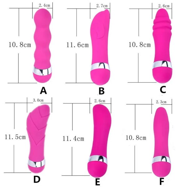 Vibromasseur multi-vitesse pour femme, gode, point G, vagin, clitoris, plug anal, pénis, jouet sext pour couples adultes de 18 ans, 7,0 produits – Image 6