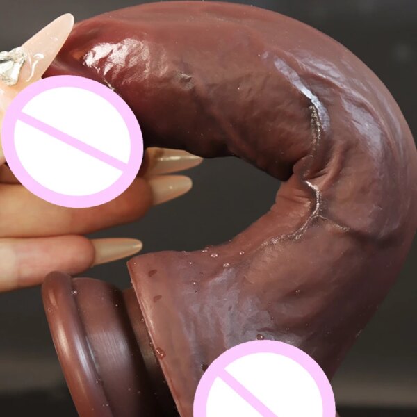Big Dick Sex Toys pour femmes, gode de confort, pénis adulte sexy, pénétration anale, gode réaliste, éducatif pour femmes, 18 ans – Image 3