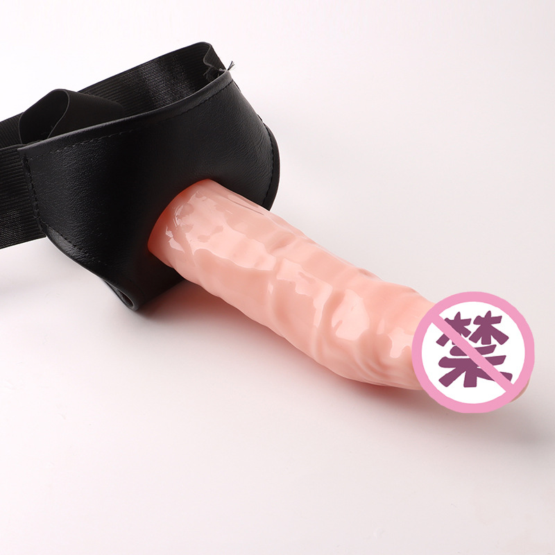 Culotte gode à sangle pour hommes et femmes, pénis creux portable, manches allongées, ceinture SFP, jouets sexuels Culotte gode à sangle pour hommes et femmes, pénis creux portable, manches allongées, ceinture SFP, jouets sexuels