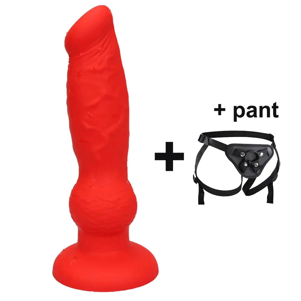 Gode réaliste avec ventouse pour femme, jouet sexuel pour adulte, pénis de simulation, animal, anal, strapon lesbien, pas cher